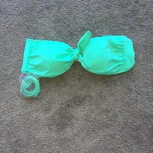 Victoria’s Secret Strapless Bikini top.  Medium.